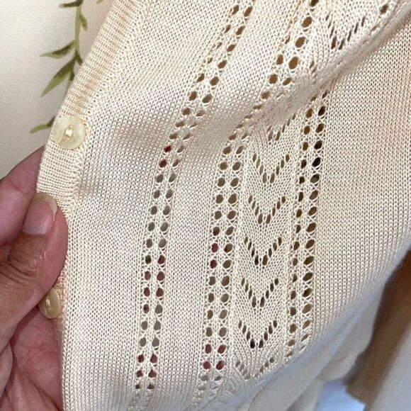 Liz Claiborne Petite 2pc Dress Set Floral Light Yellow Size 6P - Picture 5 of 9